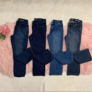 Lot Set of 4 Jeans for Boys